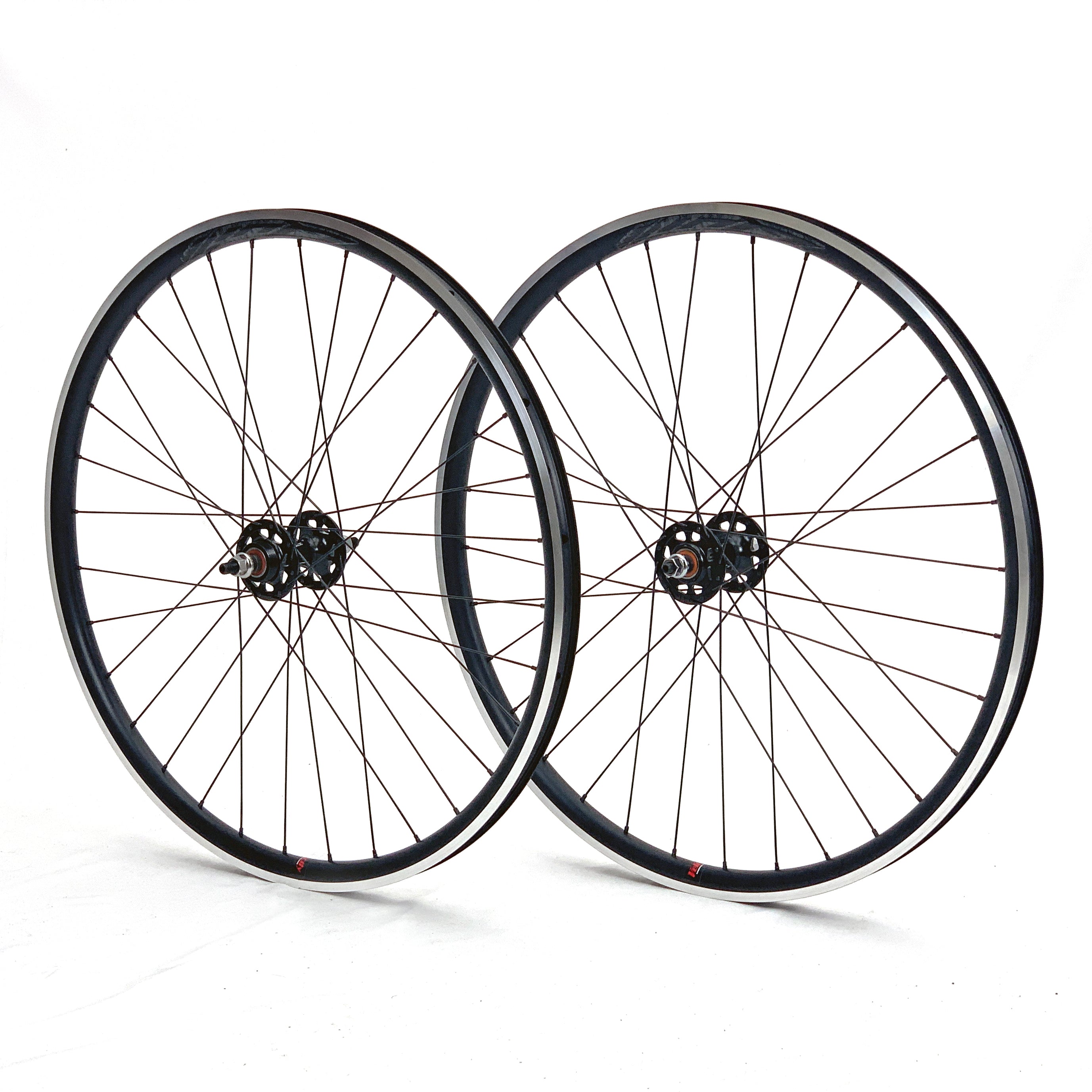 Velocity Quill 650B Single Speed-Fixed Gear-Gravel-Tubeless Comp. Wheelset, Black