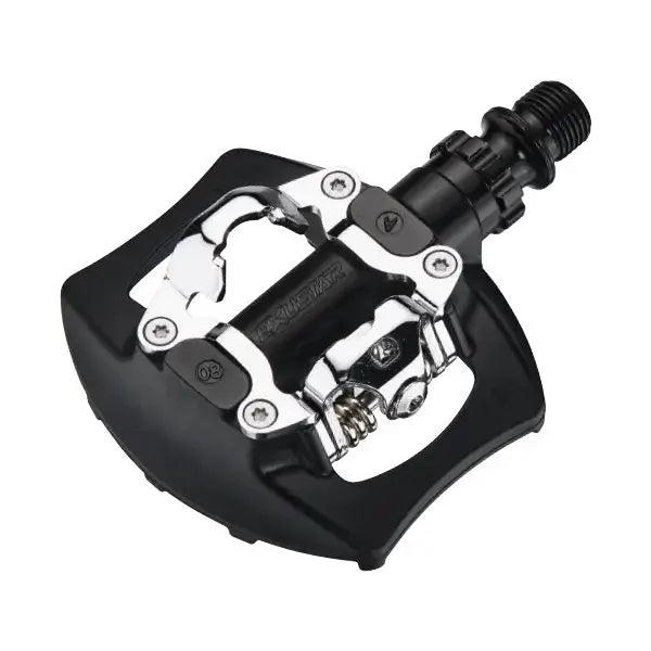 spd pedale 2 in 1 Exustar E-PM811 Pedals Silver MKS GR-10 Platform Bicycle alles The highly durable Shimano Color:Asteroid White