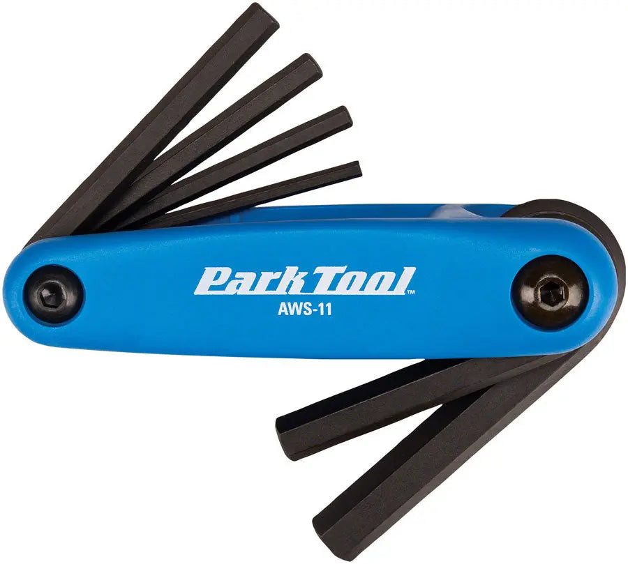 Park Tool AWS-11 Fold Up Hex Wrench Set Park Tool