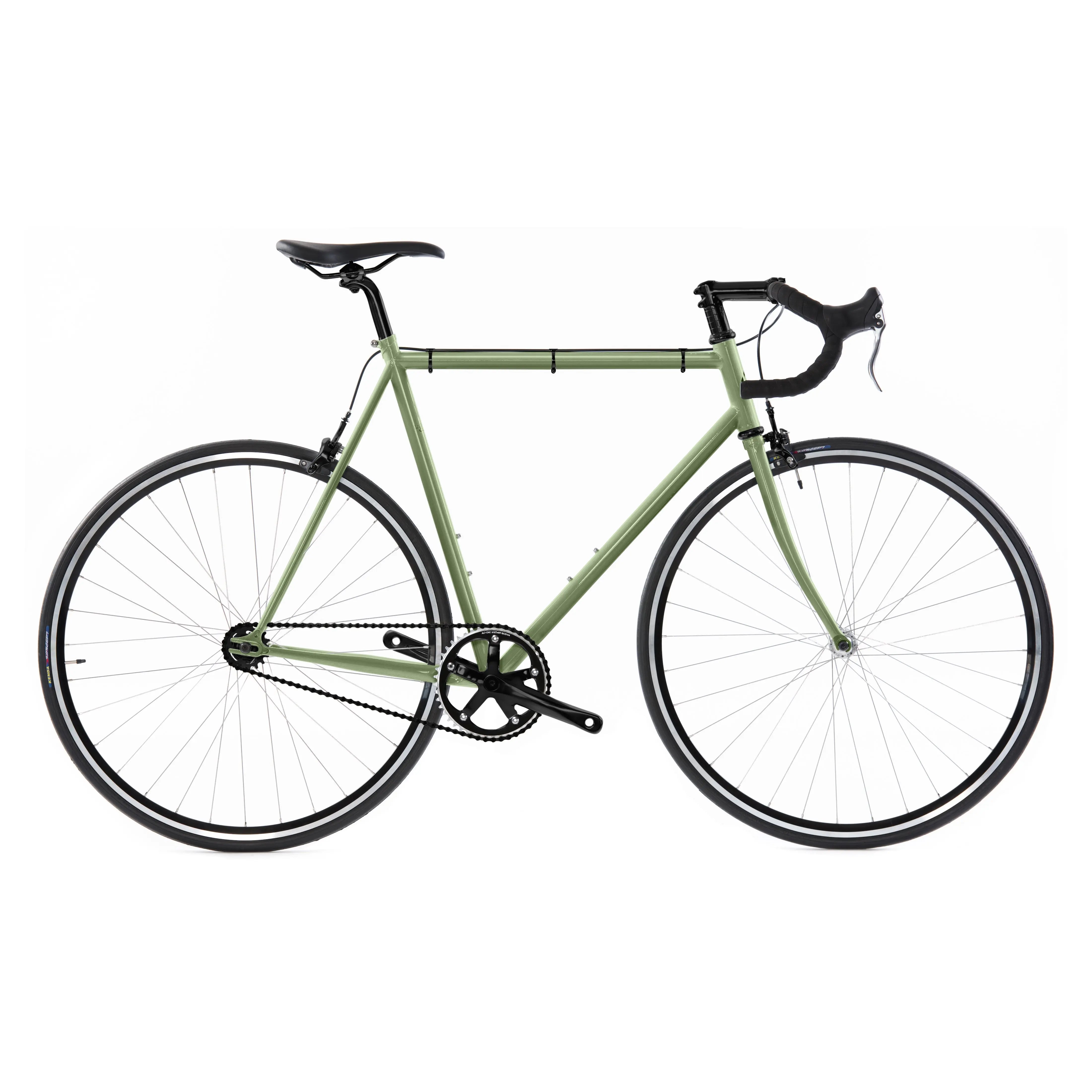Wabi Classic, Willow Green, Black Components, Black Saddle/Tape