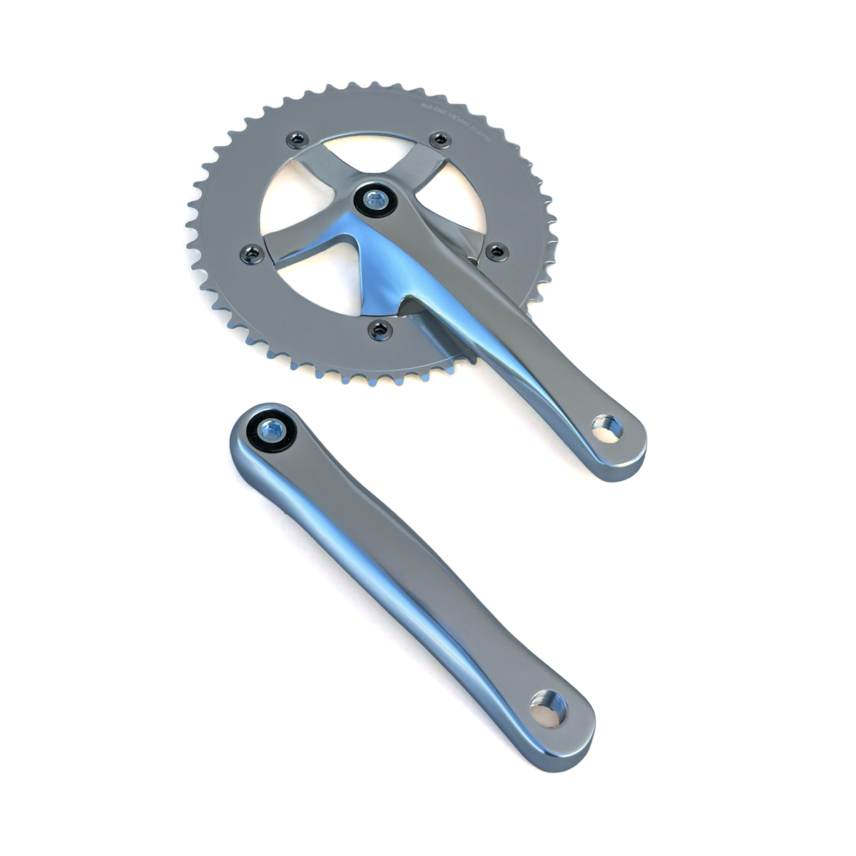 Wabi Fixed Gear / Single Speed Courier Crankset, 130 BCD, 1/8"