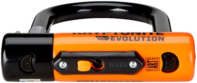 Kryptonite Evolution Series U-Lock - 3.25" x 5.5", Keyed, Black
