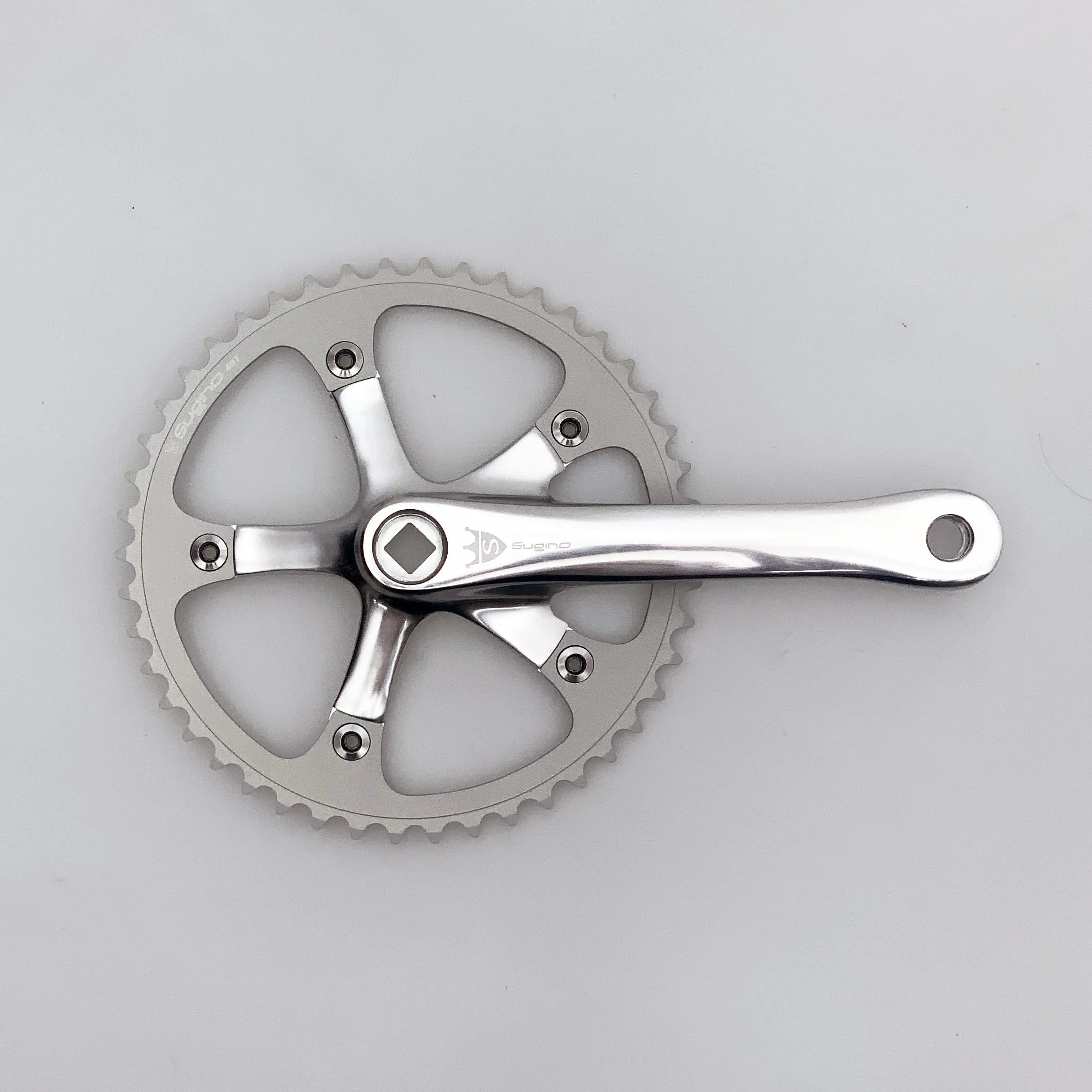 Dia Compe Gran Compe Track Crankset, 130BCD, 46T, 1/8" Sugino