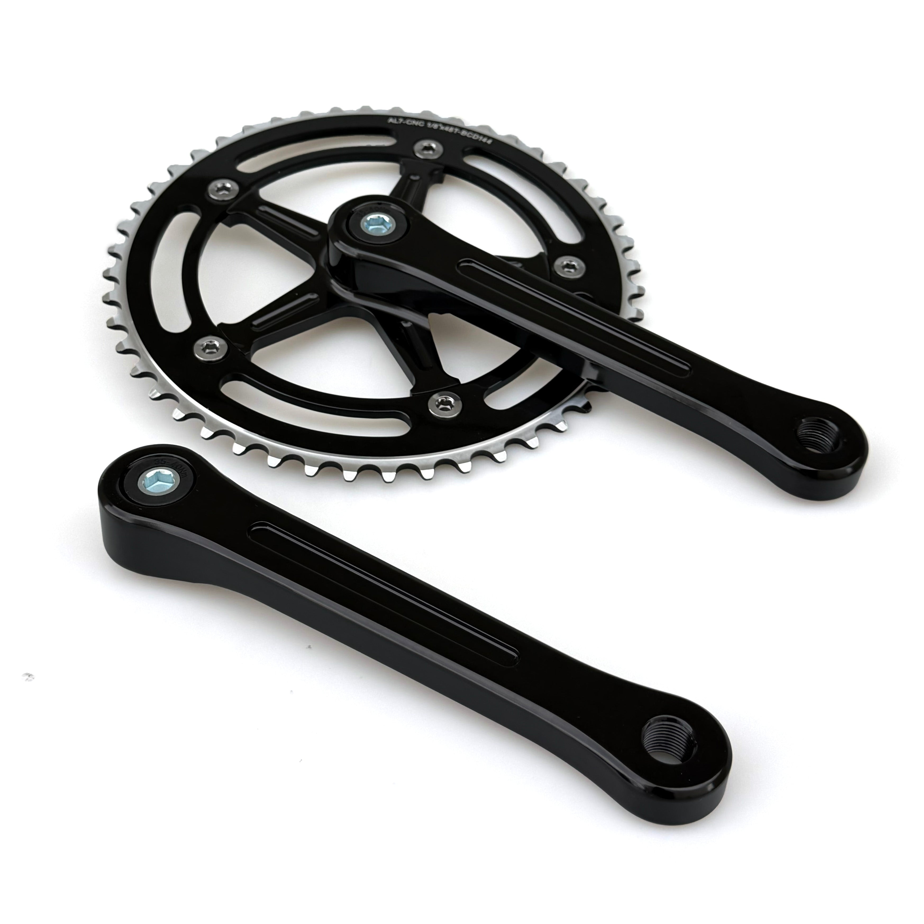 Wabi Fixed Gear / Single Speed Vintage-Style Crankset, 1/8"