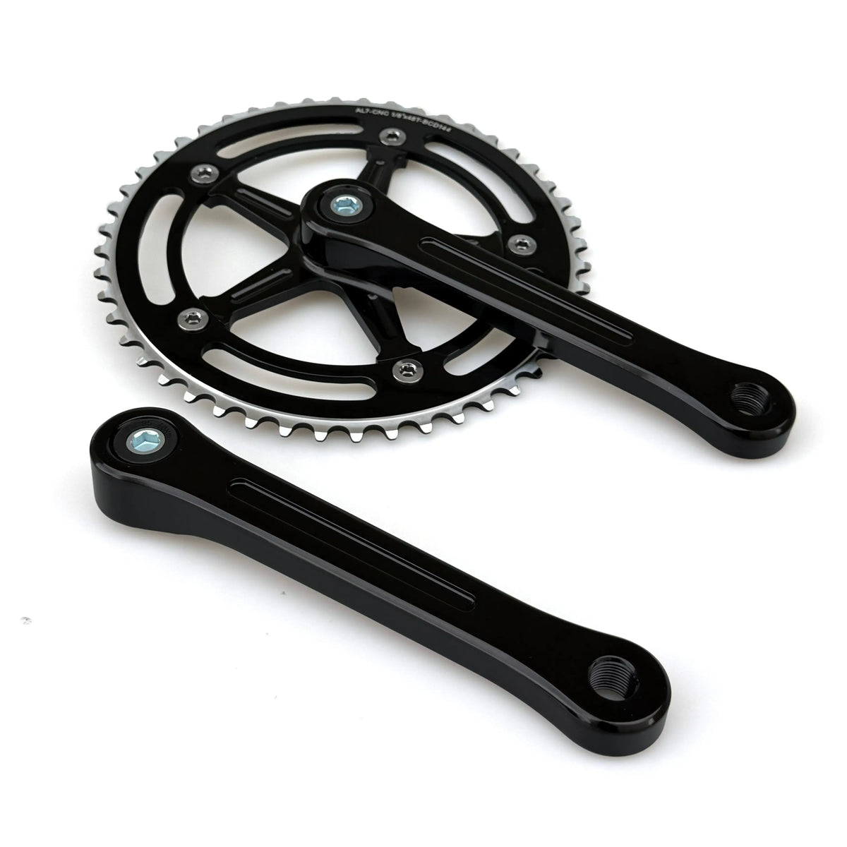 Wabi Fixed Gear / Single Speed Courier Crankset, 130 BCD, 1/8" Wabi Cycles