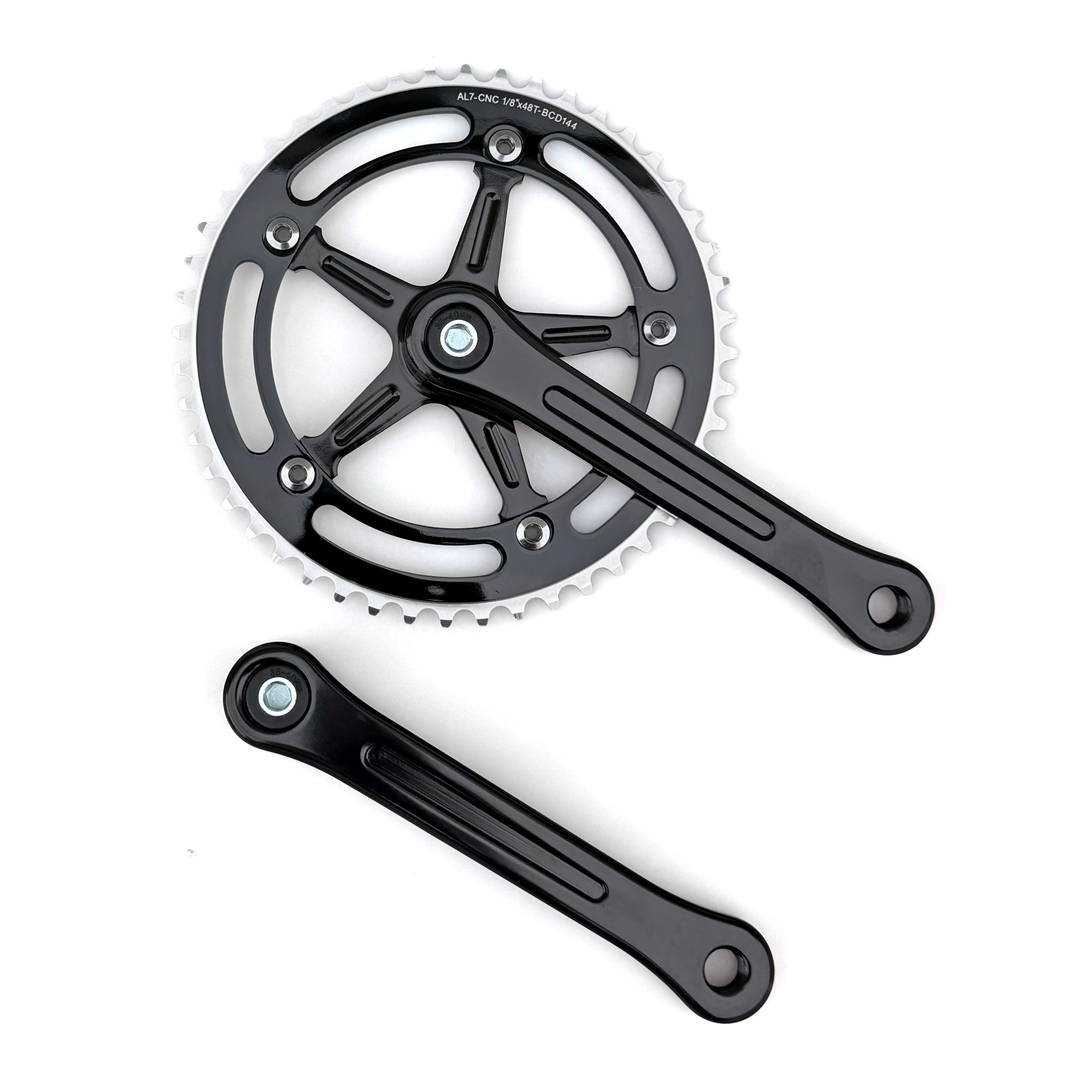 Wabi Fixed Gear / Single Speed Vintage-Style Crankset, 1/8"