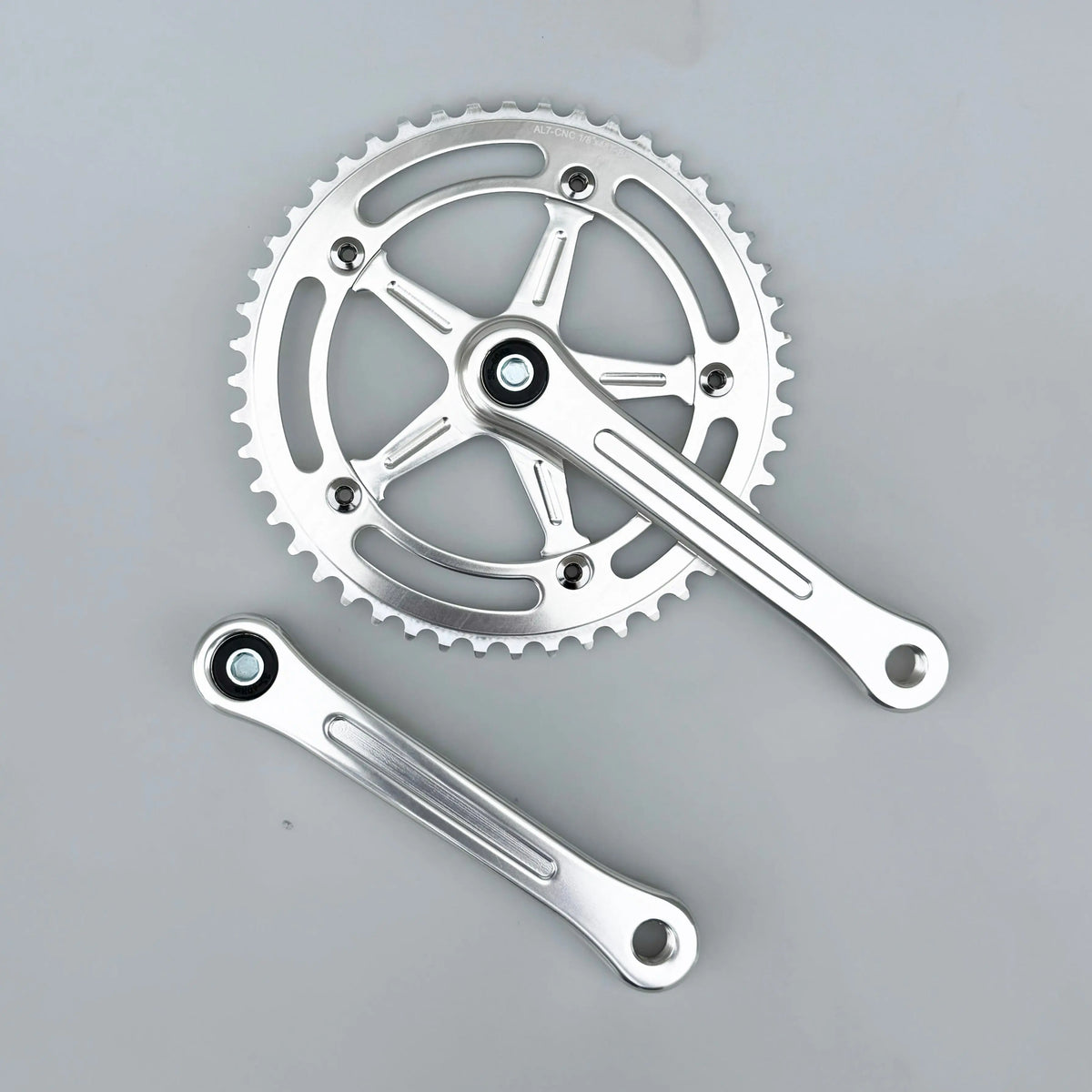 Wabi Fixed Gear / Single Speed Courier Crankset, 130 BCD, 1/8" Wabi Cycles