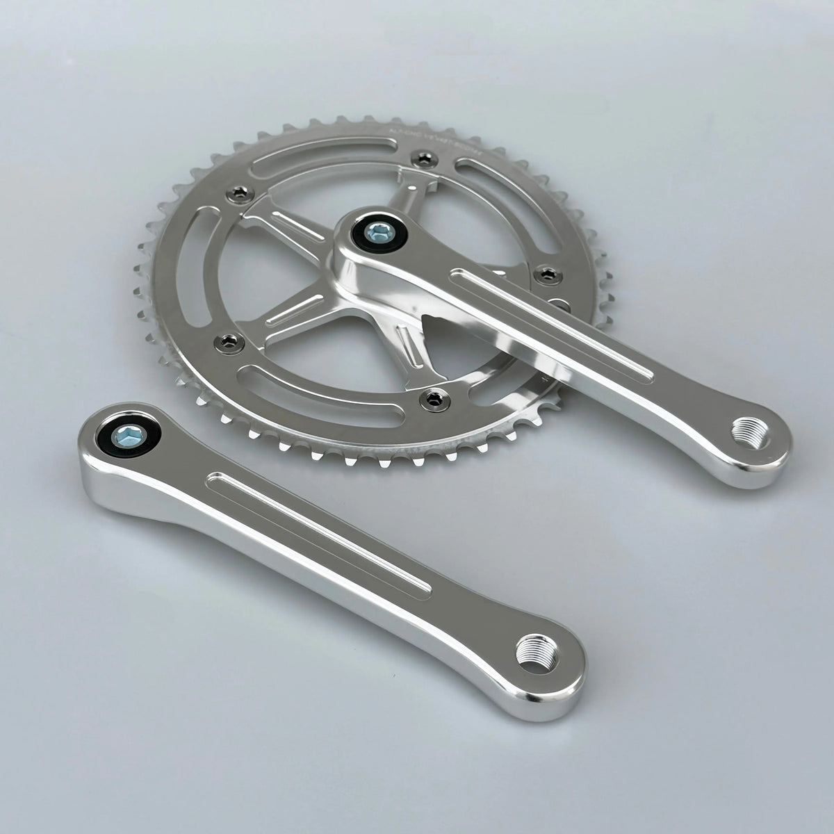 Wabi Fixed Gear / Single Speed Courier Crankset, 130 BCD, 1/8" Wabi Cycles