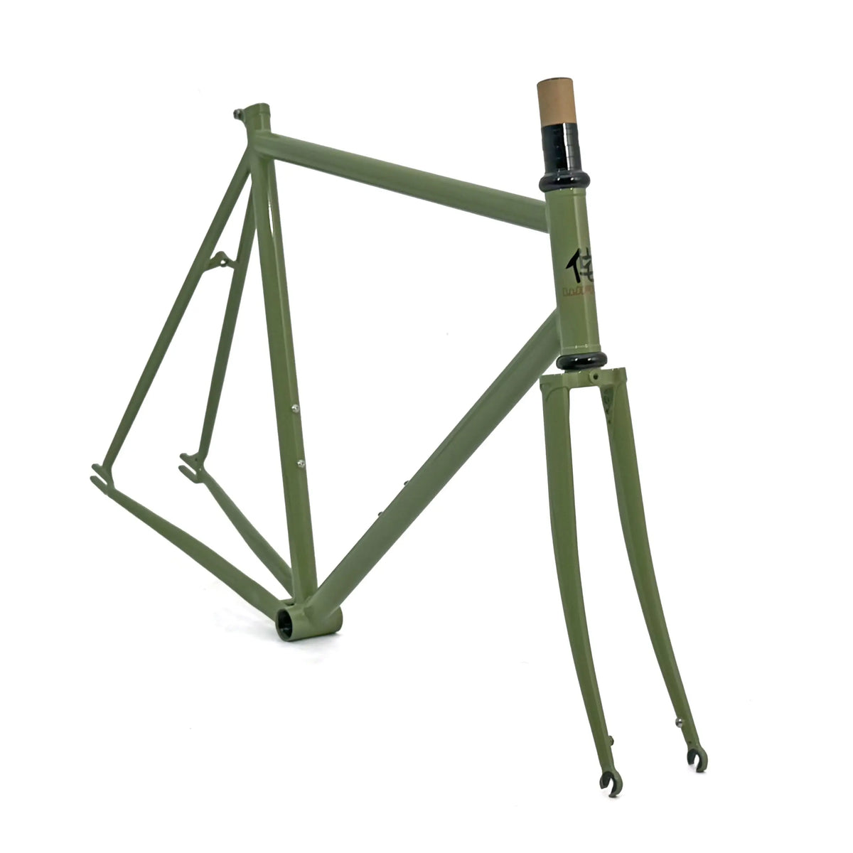 Wabi Classic Frameset, Willow Green, Black Headset