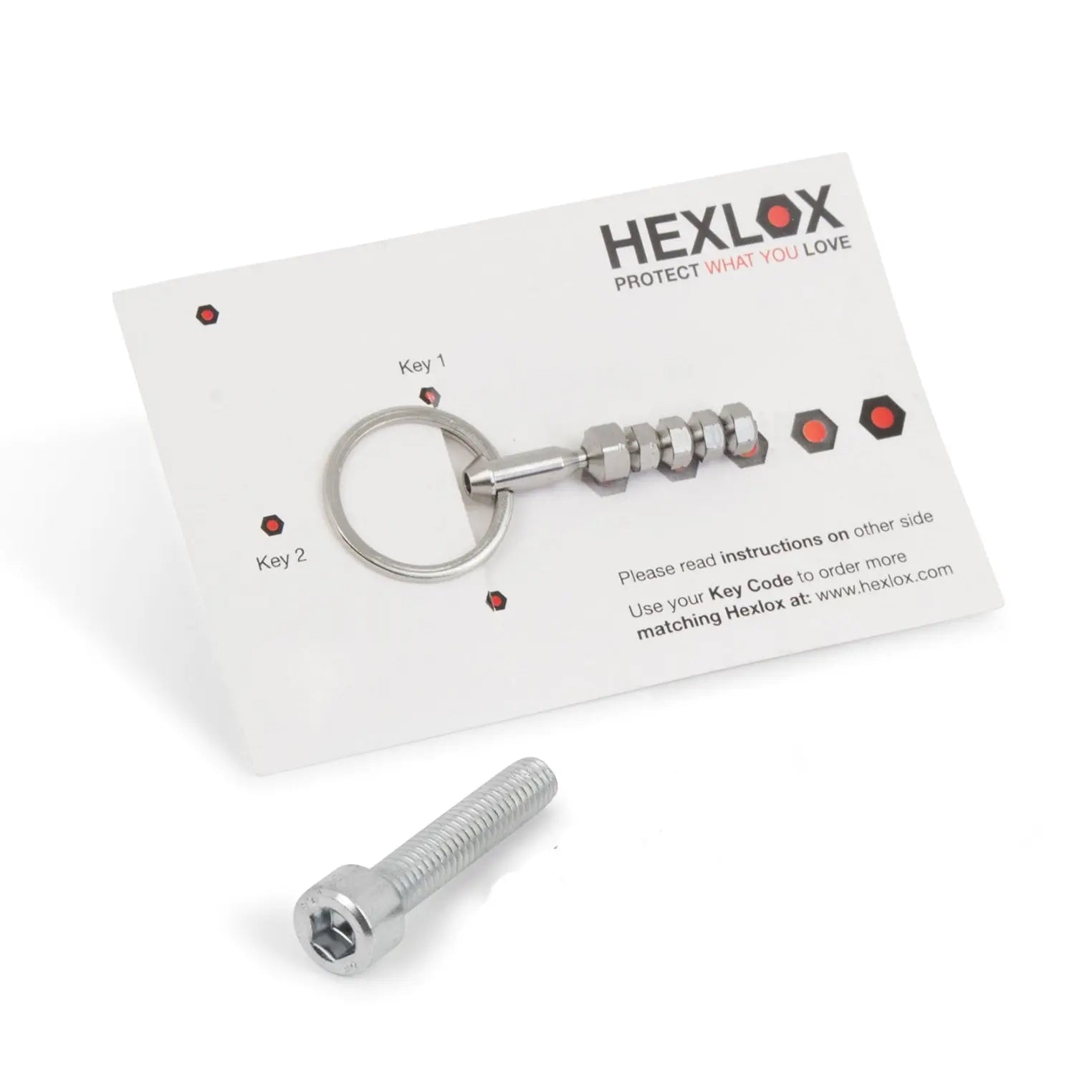 Hexlox Security Bolt Sets for Wabi Bicycles and Wheels