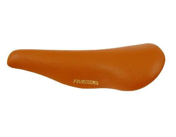 Kashimax NJS Five Gold 4P Saddle, 44mm Rails, Smooth - Wabi Cycles