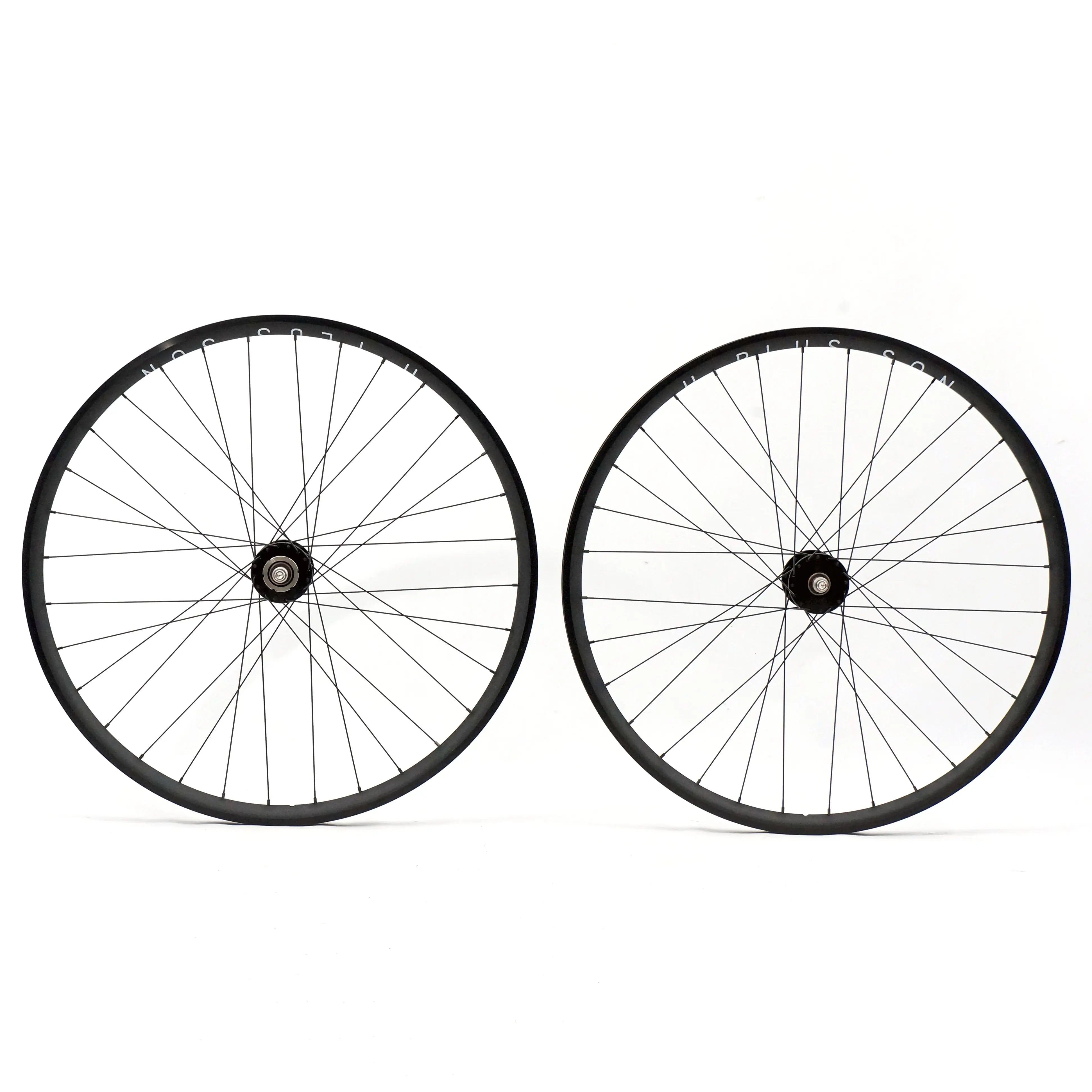 Phil Wood High Flange / H+Son Archetype 700C 32H/32H Single Speed/Fixed Wheelset-Wabi Cycles