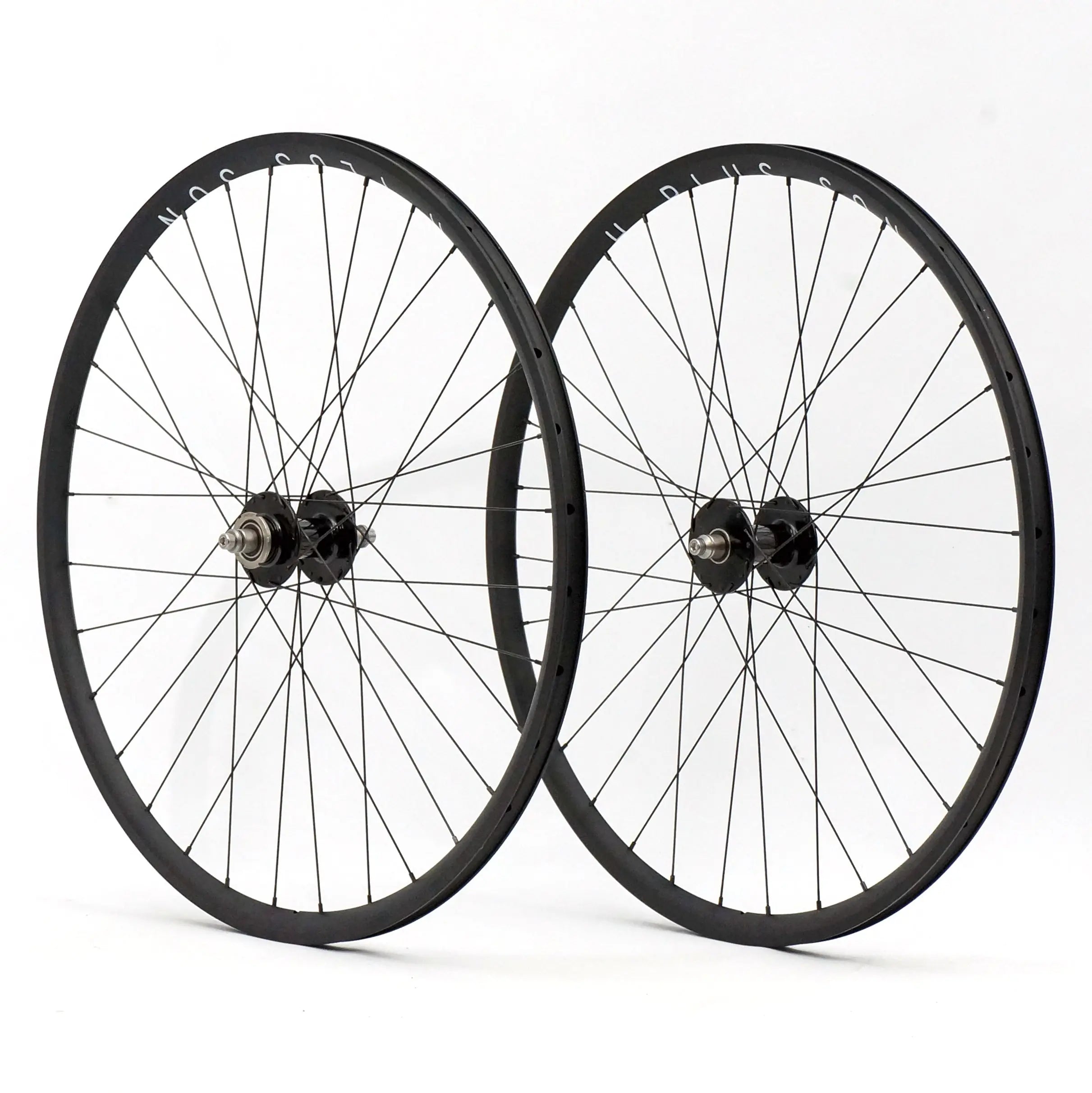 fixed gear wheelset 700c Phil Wood Classic High Flange/H+Son Archetype Single Speed-Fixed Gear Wheelset