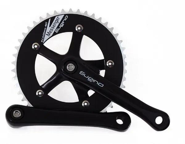 最低価格希少/Sugino Messenger RD2 Crank/スギノ/メッセンジャー/クランク/チェーンリング/ゴールド/PCD130/46T/165mm/NJS/Cinelli/LOOK/シマノ クランク