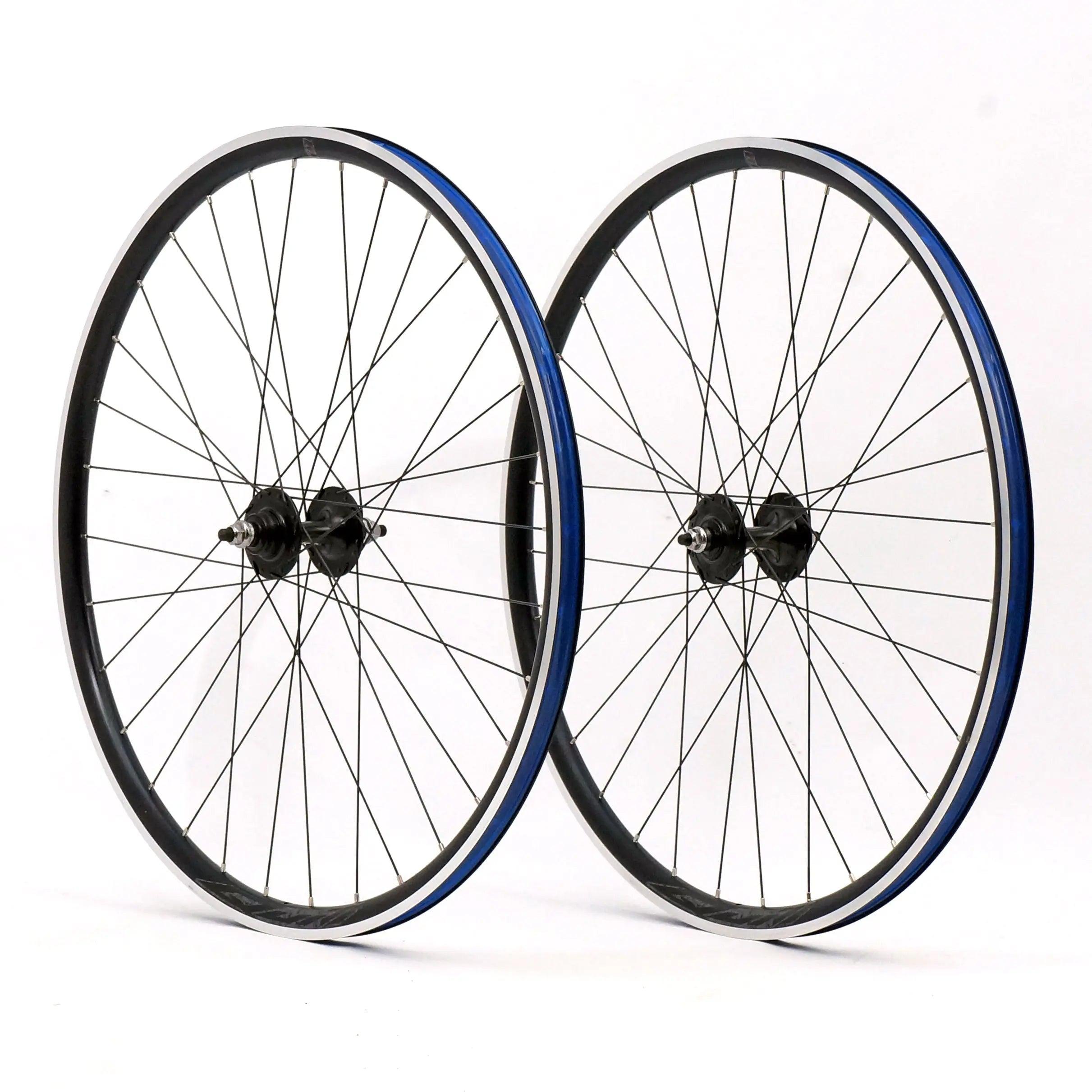 velocity quill 700c 32h32h single speedfixed tubeless ready wheelset black bicycle wheels velocity black Bike Spokes 700C: Upgrade Your Ride with Quality