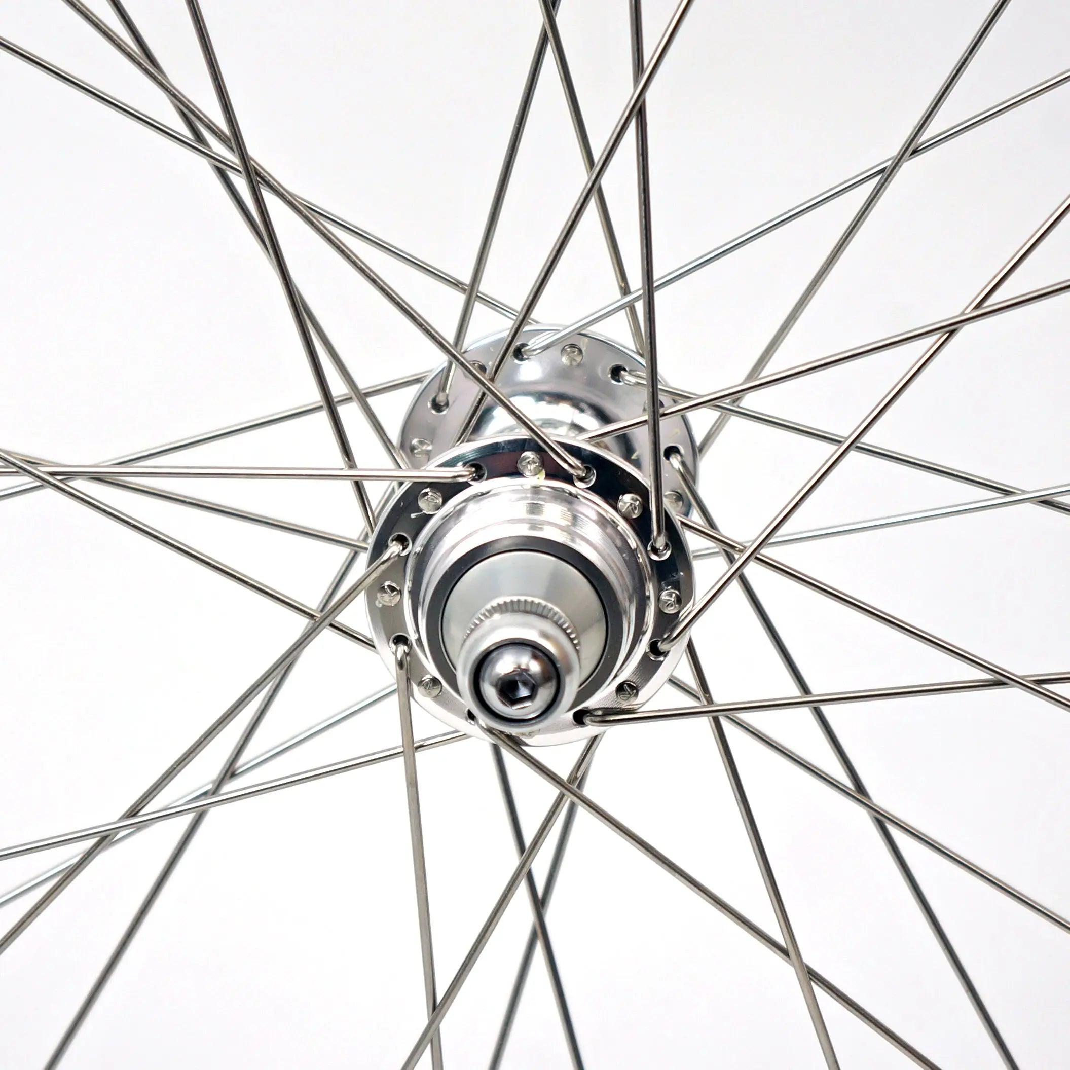 Wabi Lightweight (1725g) 700C 32H/32H Single Speed/Fixed Gear Wheelset-Wabi Cycles