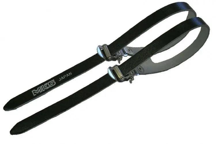 MKS Fit-α Spirits Leather Double Toe Straps Wabi Cycles