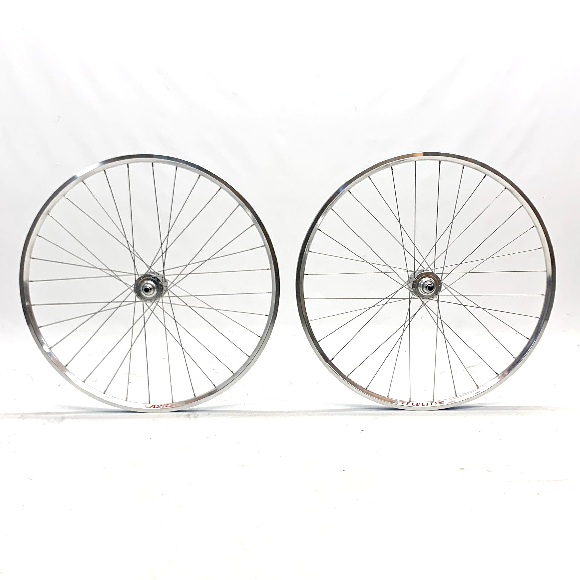 Velocity A23 Single Speed-Fixed Gear-Cyclocross Tubeless-Ready Wheelset