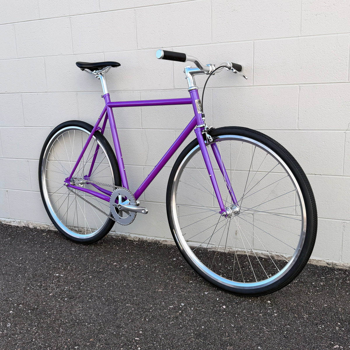 Silver Wabi All-Road Wheels, Riser Bars, Wabi Courier Crankset