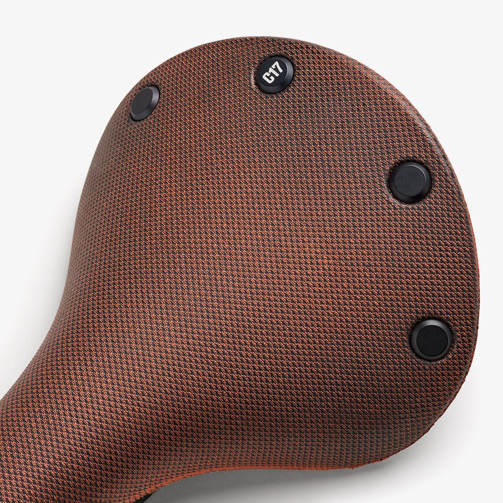 BROOKS Cambium C17 ALL WEATHER オレンジ Brooks C17 All-Weather Saddle - Wabi Cycles