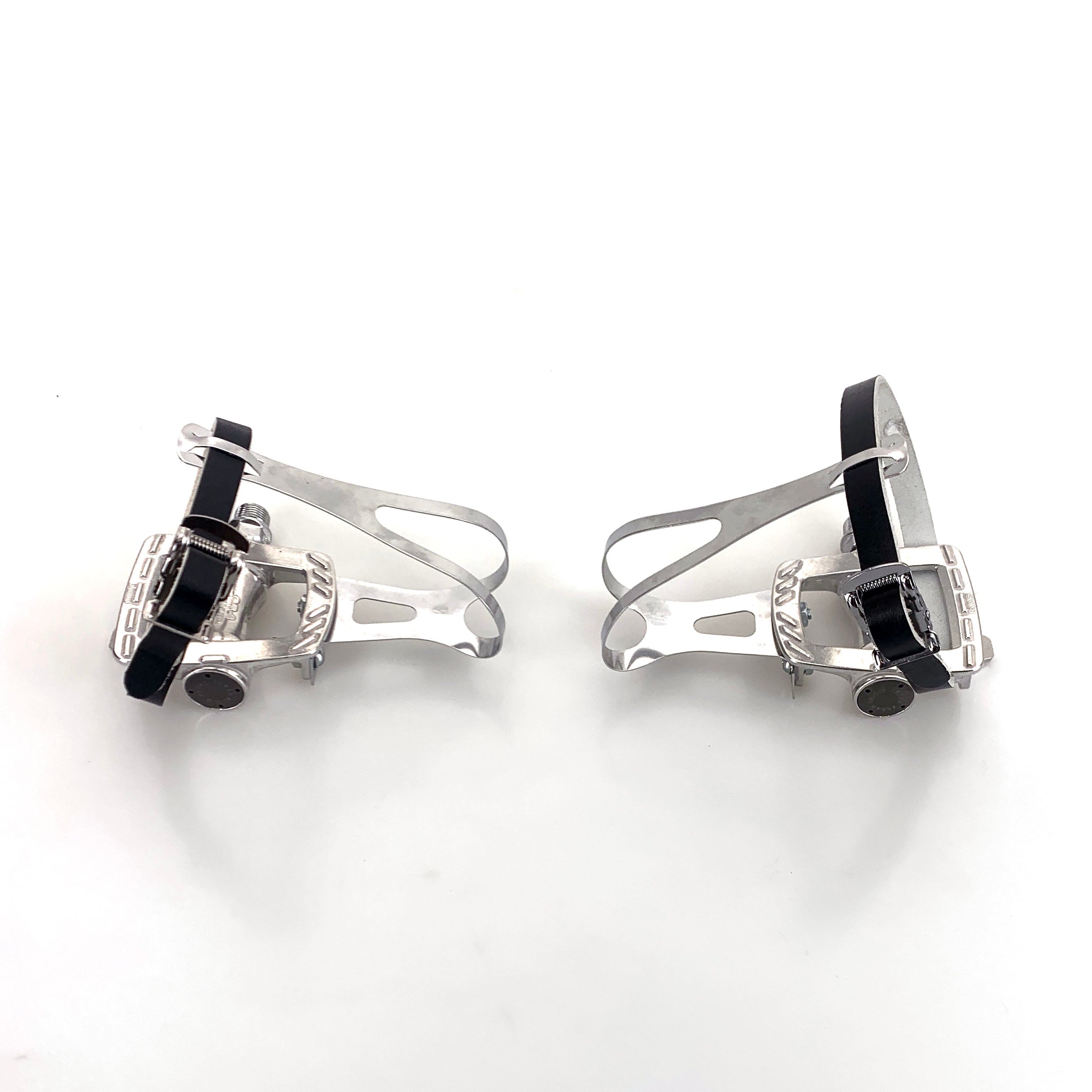 MKS GR-9 Pedal / Wabi Toe Clip / Wabi Single Strap Combo