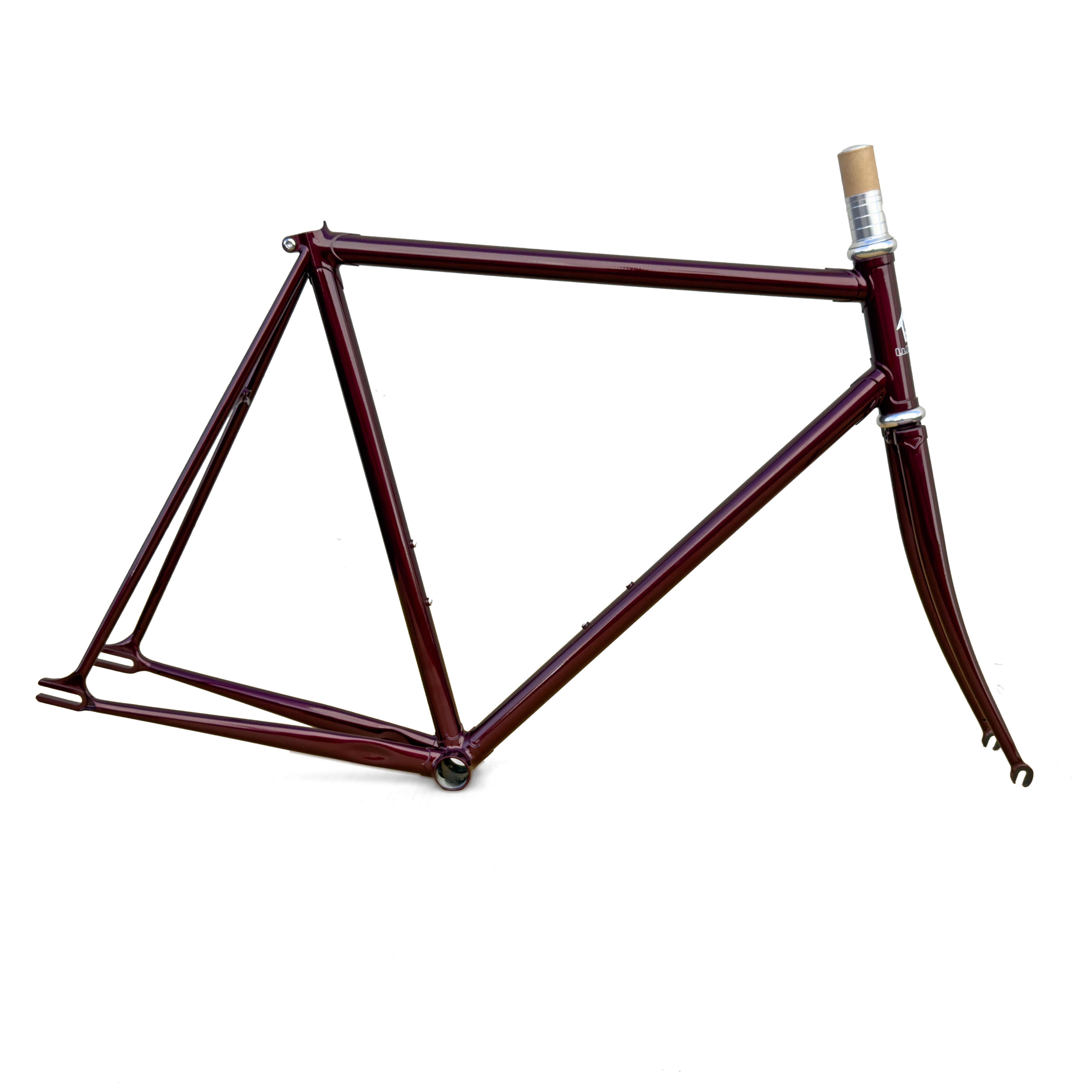 Wabi Special Frameset, Oxide Red, Silver Headset