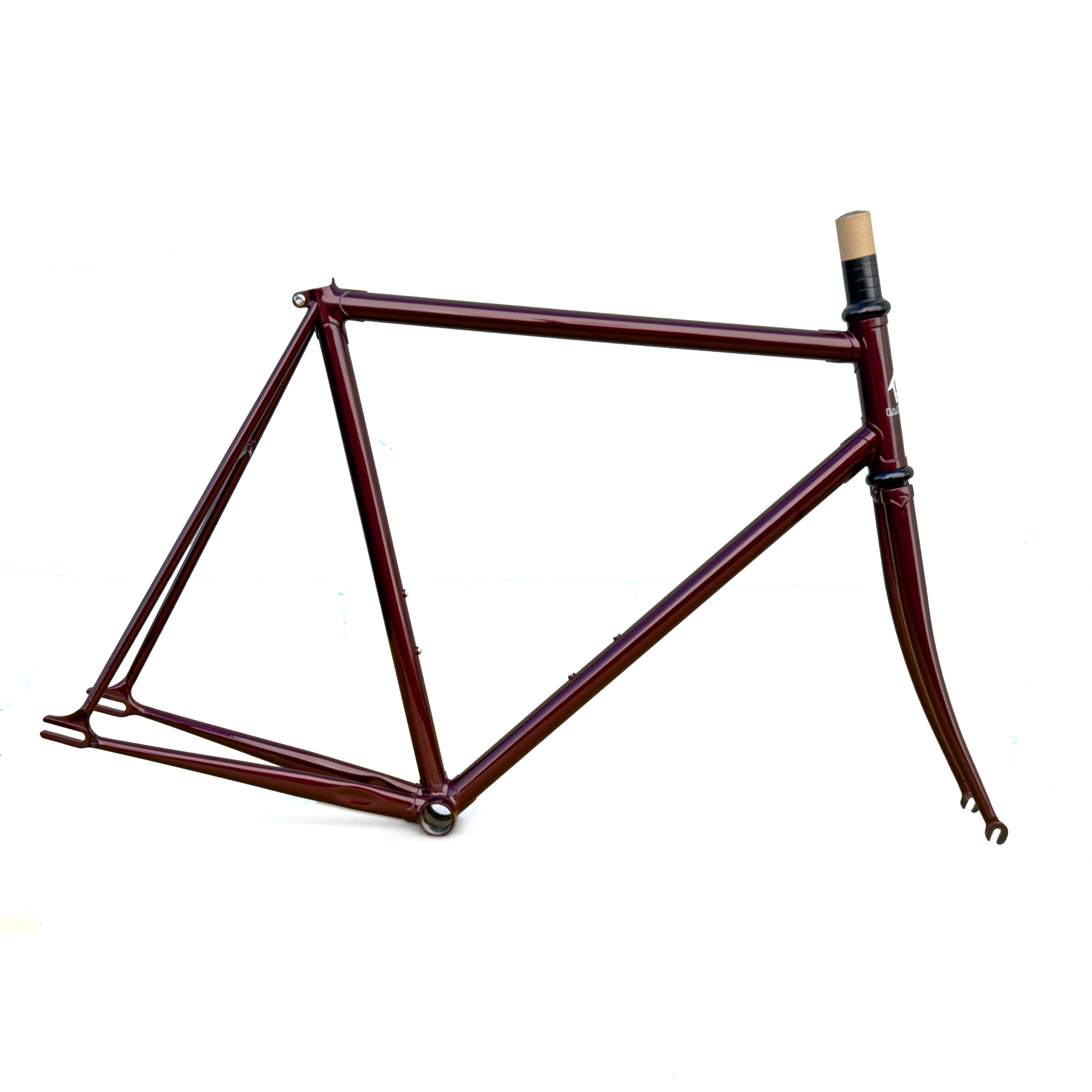 Wabi Special Frameset, Oxide Red, Black Headset