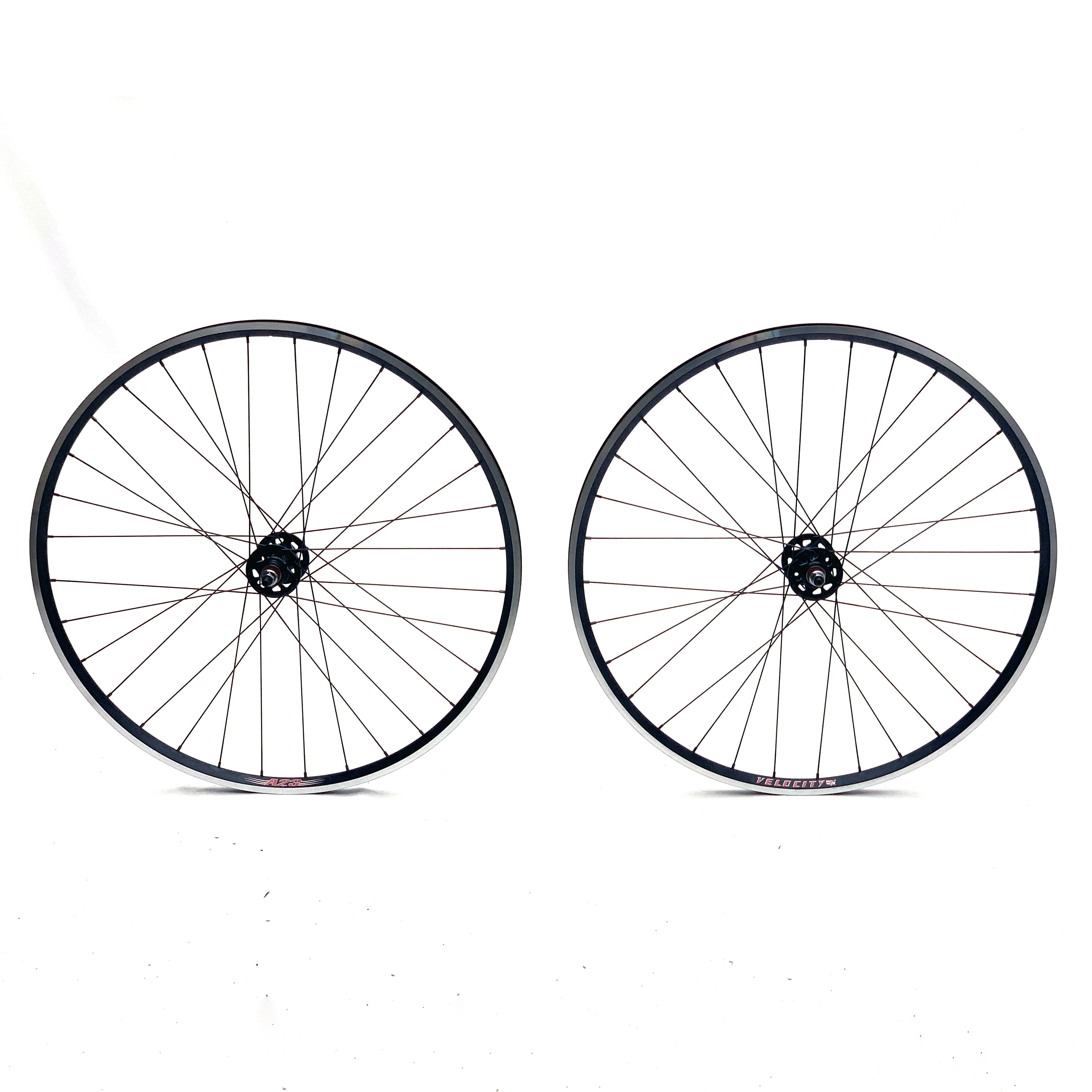Velocity A23 Single Speed-Fixed Gear-Cyclocross Tubeless-Ready Wheelset
