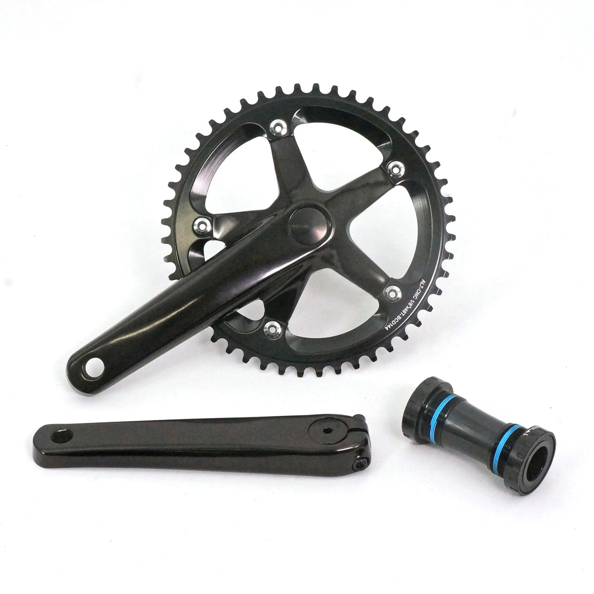 Wabi Fixed Gear/Single Speed Pro Crankset, 48T, 1/8