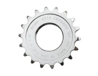 EAI Superstar Fixed Cog, 1/8", Polished Stainless Steel-Wabi Cycles