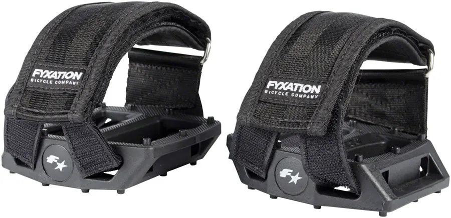 Fyxation Gates Pedals with Wide Straps-Wabi Cycles