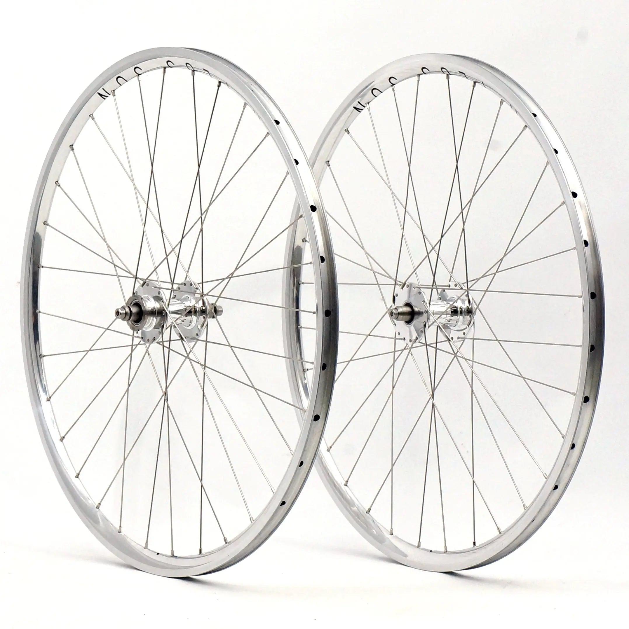 Phil Wood Classic High Flange/H+Son Archetype Single Speed-Fixed Gear  Wheelset